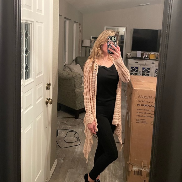 O’Neill Open Crochet Knit Cardigan - Picture 4 of 13